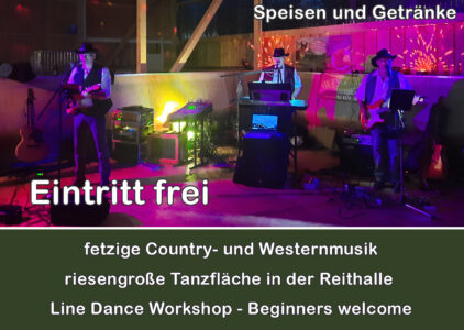 2. Country- Line Dance Abend – Samstag, 13.05.2023
